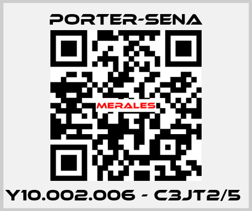 Y10.002.006 - c3jt2/5  PORTER-SENA