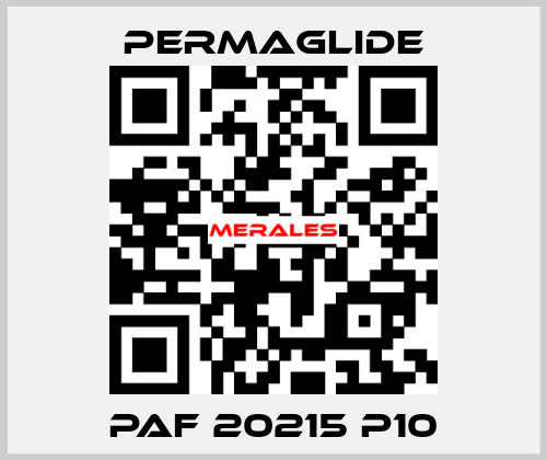 PAF 20215 P10 Permaglide