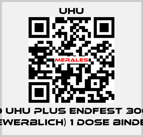 45660 UHU plus endfest 300 (NUR GEWERBLICH) 1 Dose Binder UHU