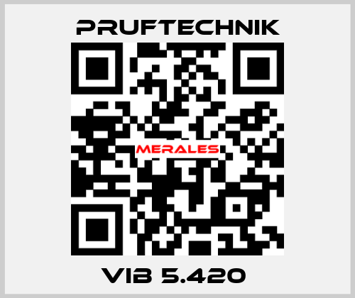 VIB 5.420  Pruftechnik