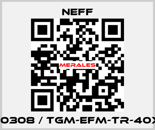 00000308 / TGM-EFM-Tr-40x7-LH Neff