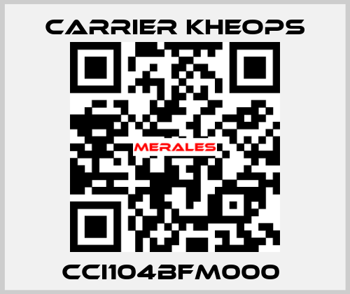 CCI104BFM000  Carrier Kheops