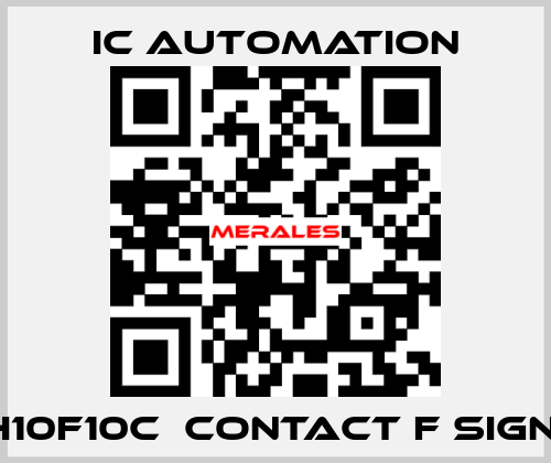 H10F10C  Contact F sign  ic automation