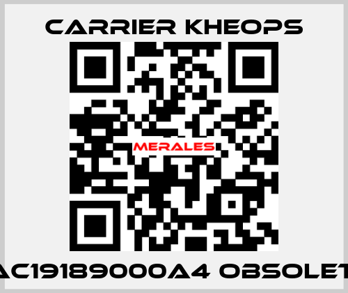 BAC19189000A4 obsolete  Carrier Kheops