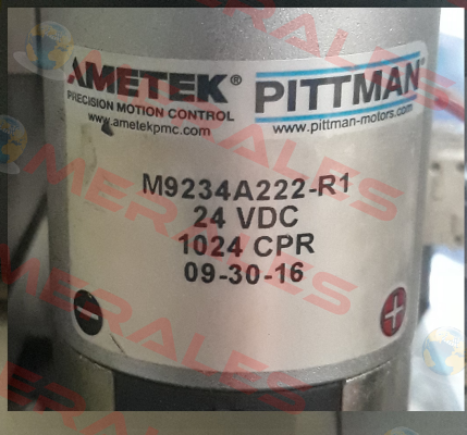 M9234A222-R1  OEM!!! Ametek Pittman