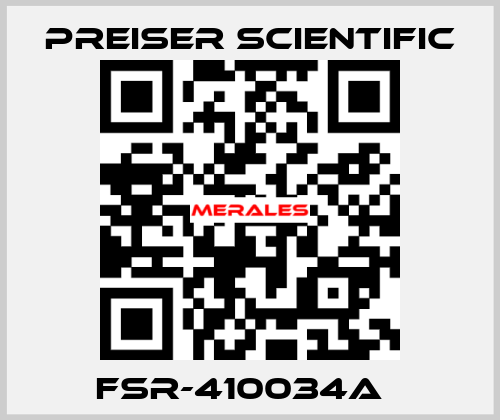 FSR-410034A   Preiser Scientific