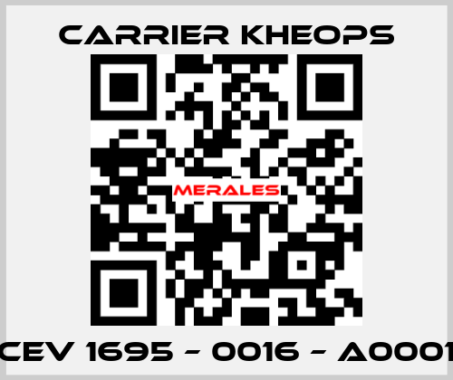 CEV 1695 – 0016 – A0001 Carrier Kheops