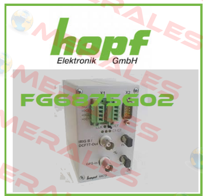 FG6875G02 Hopf