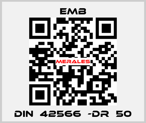 DIN  42566  -DR  50 Emb