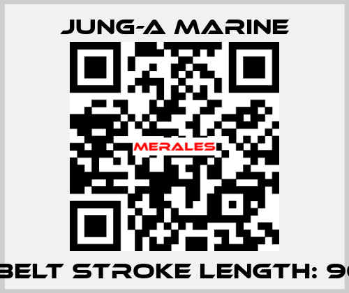 V-belt stroke length: 900 JUNG-A MARINE