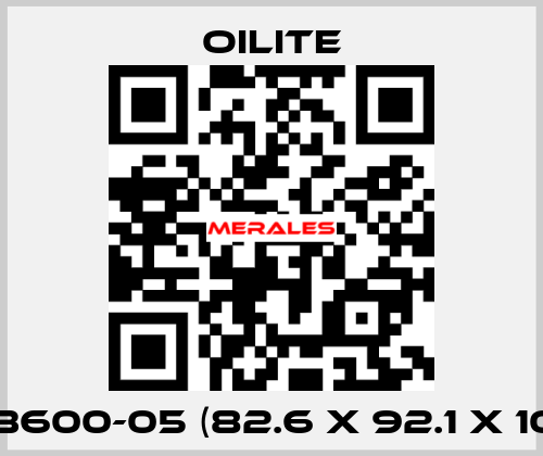 AA3600-05 (82.6 x 92.1 x 101.6) Oilite