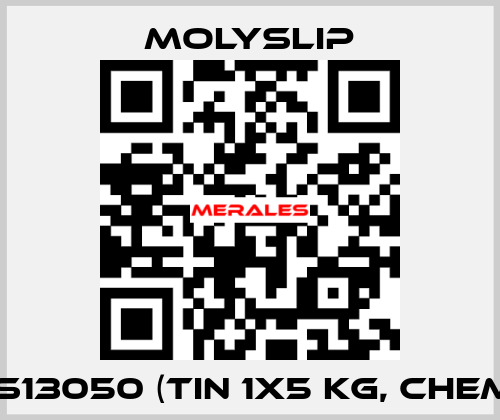 MOLYS13050 (tin 1x5 kg, chemical) Molyslip