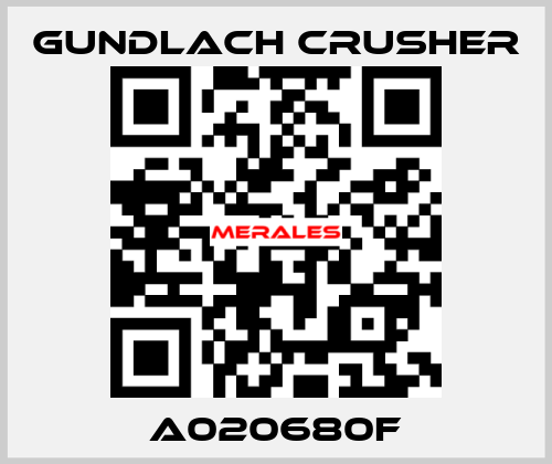 A020680F Gundlach Crusher