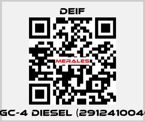 AGC-4 Diesel (2912410040) Deif