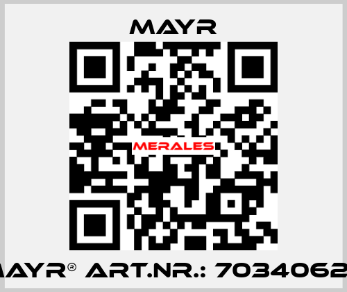 mayr® Art.Nr.: 7034062-1 Mayr