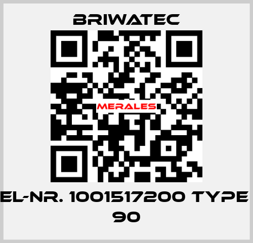 Artikel-Nr. 1001517200 Type RUBIN 90 Briwatec