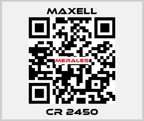 CR 2450 MAXELL