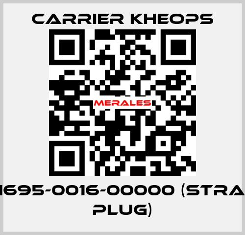 CEV1695-0016-00000 (straight plug) Carrier Kheops