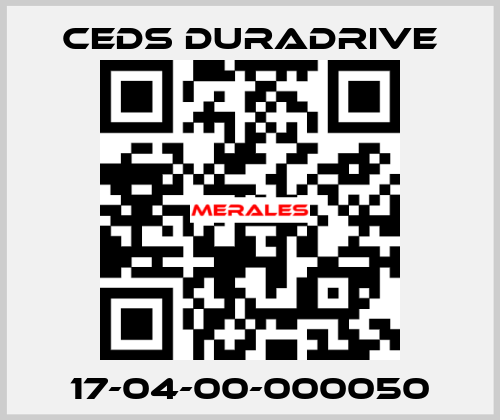 17-04-00-000050 Ceds Duradrive