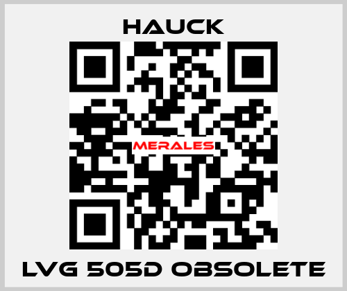 LVG 505D obsolete HAUCK