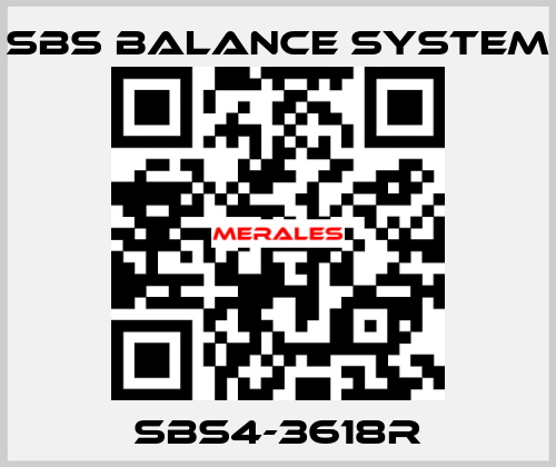 SBS4-3618R SBS BALANCE SYSTEM