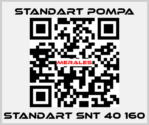 STANDART SNT 40 160 STANDART POMPA