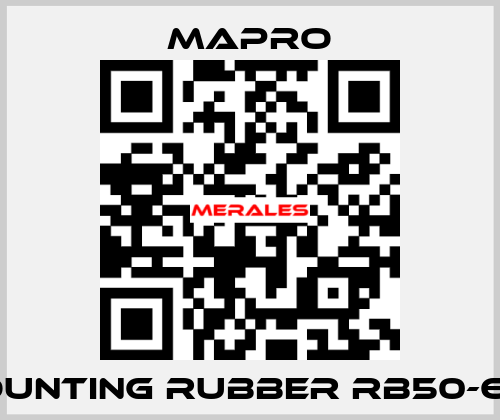 Mounting rubber RB50-620 Mapro