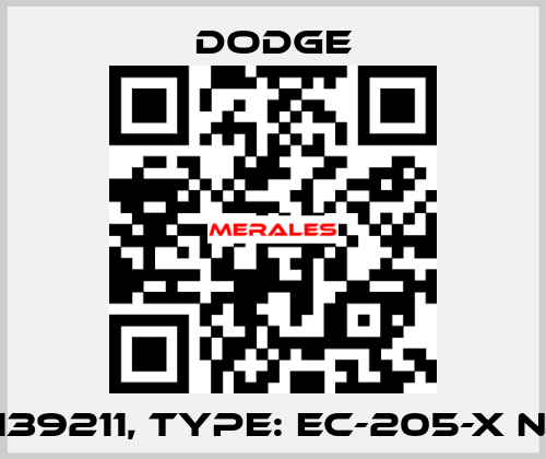 p/n: 139211, Type: EC-205-X NL KIT Dodge