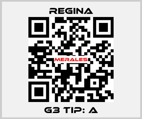 G3 Tip: A Regina