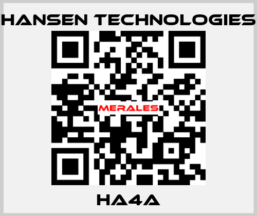 HA4A HANSEN TECHNOLOGIES