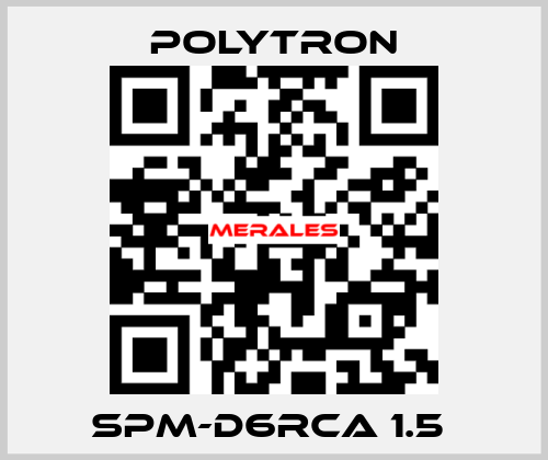 SPM-D6RCA 1.5  Polytron