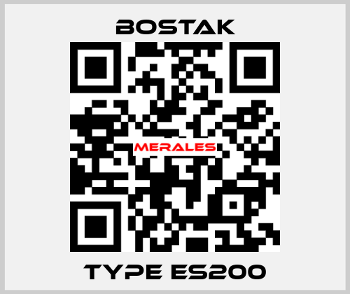 TYPE ES200 Bostak