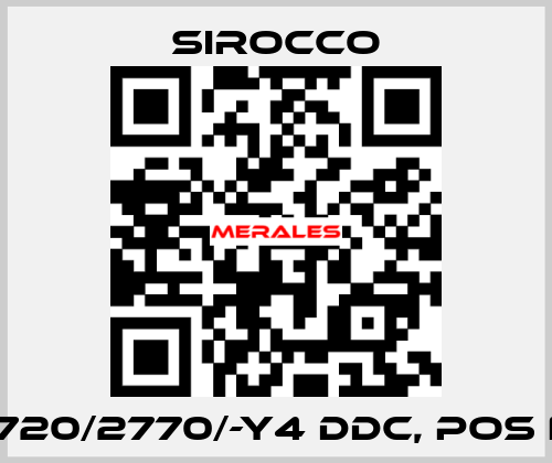 24/2720/2770/-Y4 DDC, POS NO:12 Sirocco