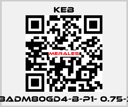 G03ADM80GD4-B-P1- 0.75-361 KEB