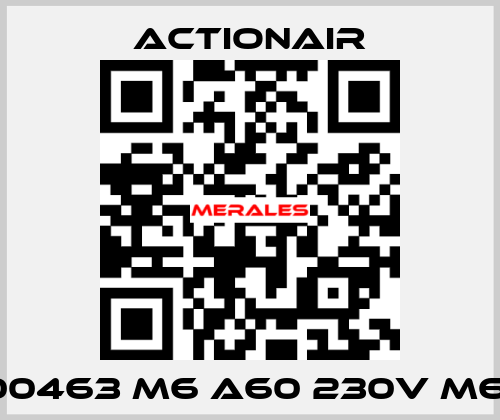 XNNN00463 M6 A60 230V M63PU 3 Actionair