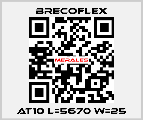 At10 L=5670 W=25 Brecoflex