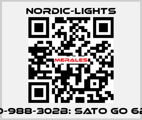 NO-988-302B: SATO GO 625 nordic-lights