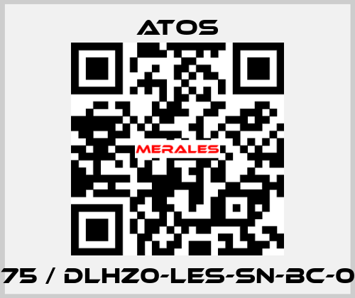 16W0275 / DLHZ0-LES-SN-BC-040-L13 Atos