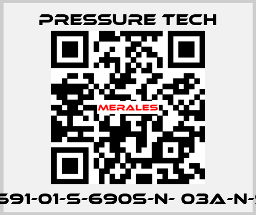 LF691-01-S-690S-N- 03A-N-SV Pressure Tech