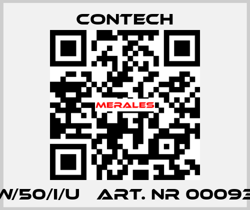 SW/50/I/U   Art. nr 000932 Contech