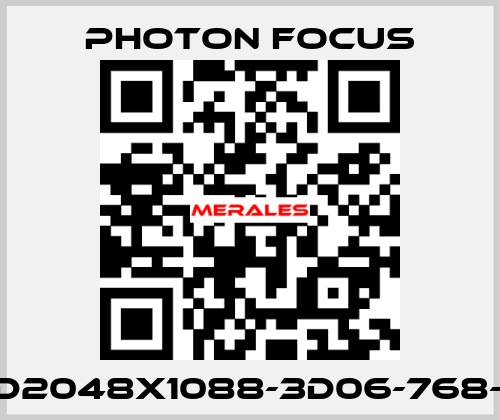 MV1-D2048x1088-3D06-768-G2-8 PHOTON FOCUS