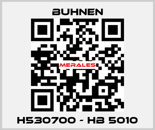 H530700 - HB 5010 Buhnen