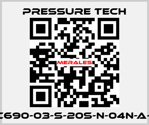 LGC690-03-S-20S-N-04N-A-SV Pressure Tech