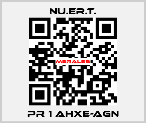 PR 1 AHXE-AGN NU.ER.T.