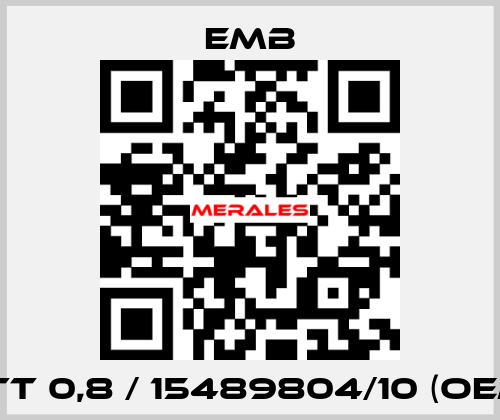 STT 0,8 / 15489804/10 (OEM) Emb