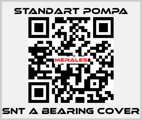 SNT A Bearing Cover STANDART POMPA