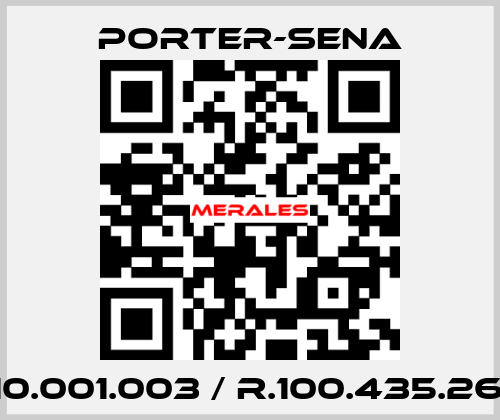 Y10.001.003 / R.100.435.260  PORTER-SENA