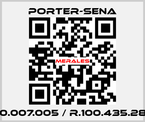 Y10.007.005 / R.100.435.284  PORTER-SENA