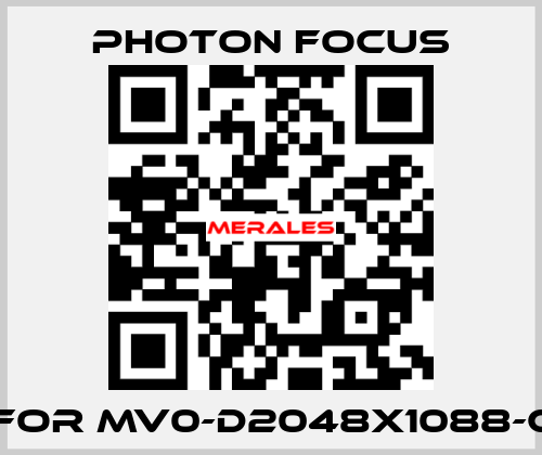 lens for MV0-D2048X1088-C01-G2 PHOTON FOCUS