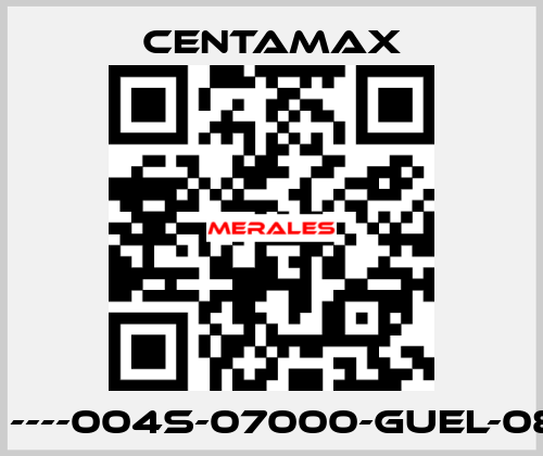 7600 ----004S-07000-GUEL-081877 CENTAMAX